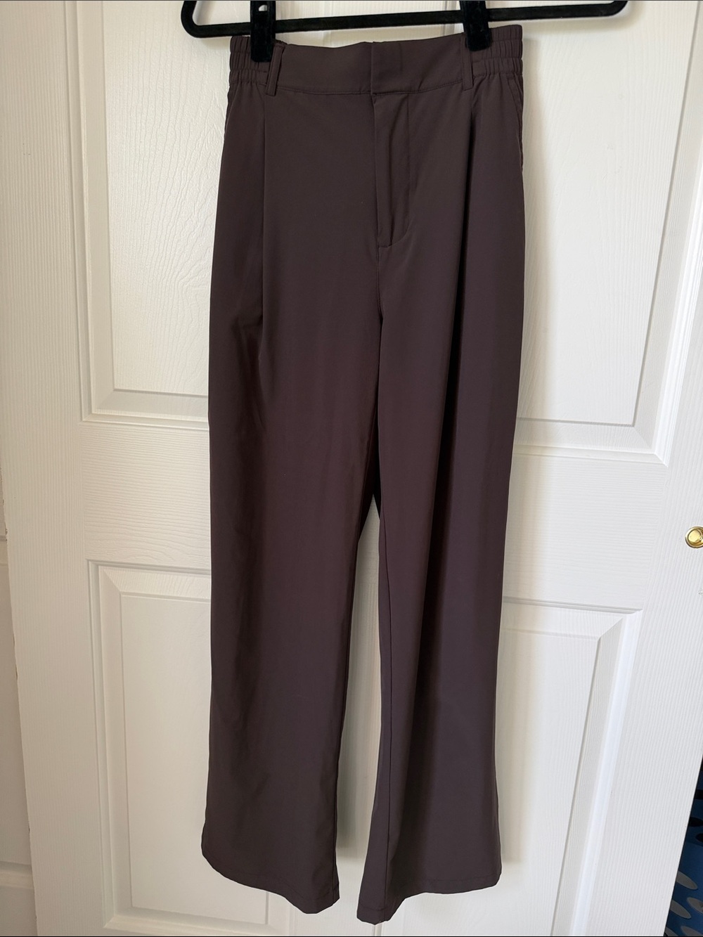 GAP Women's Dark Brown Wide-Leg Pants